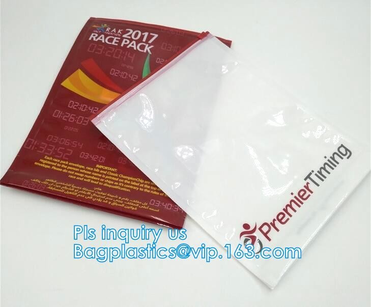 Custom Slider Reclosable Bags 200 Mics Frosted Travel PVC Vinyl Toiletry