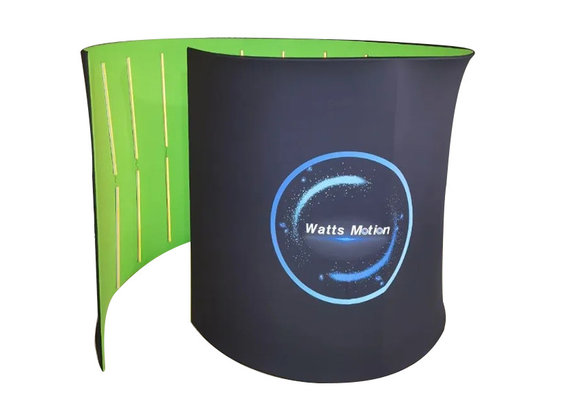 Aluminum Led Backdrop Screen Tension Fabric Photo Booth Backdrop Tradeshow Exhibition