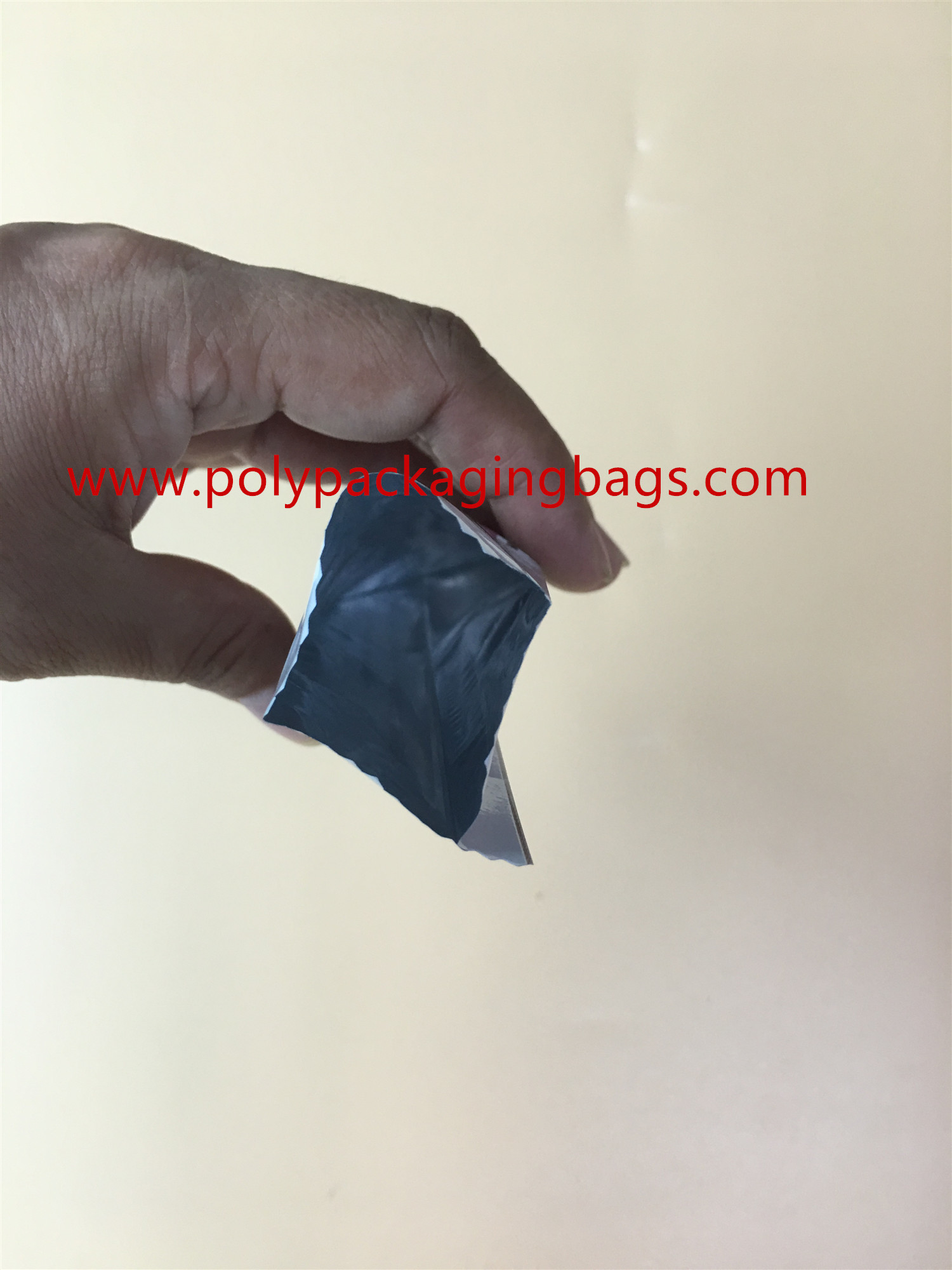 Colorful Small Three Side Sealed Aluminum Mylar Foil Bag Size W５ x L１７cm