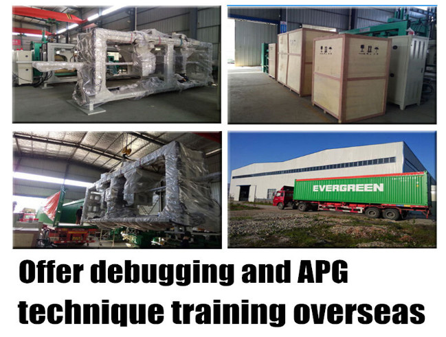 APG Epoxy Resin Clamping Machine For Medium Voltage Instrume With APG Moulds Double Station