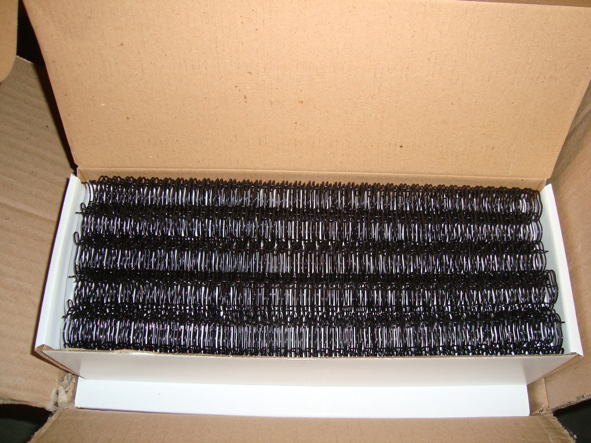 Nylon-Coated double Wire-0 Double Loop Spiral O Double Loop Binding Wire Twin Ring Loop Wire in spools & Pre cut boxes