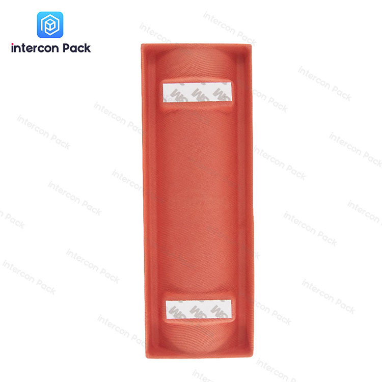 Electronic Product Molded Pulp Packaging 30x14cm Orange Color
