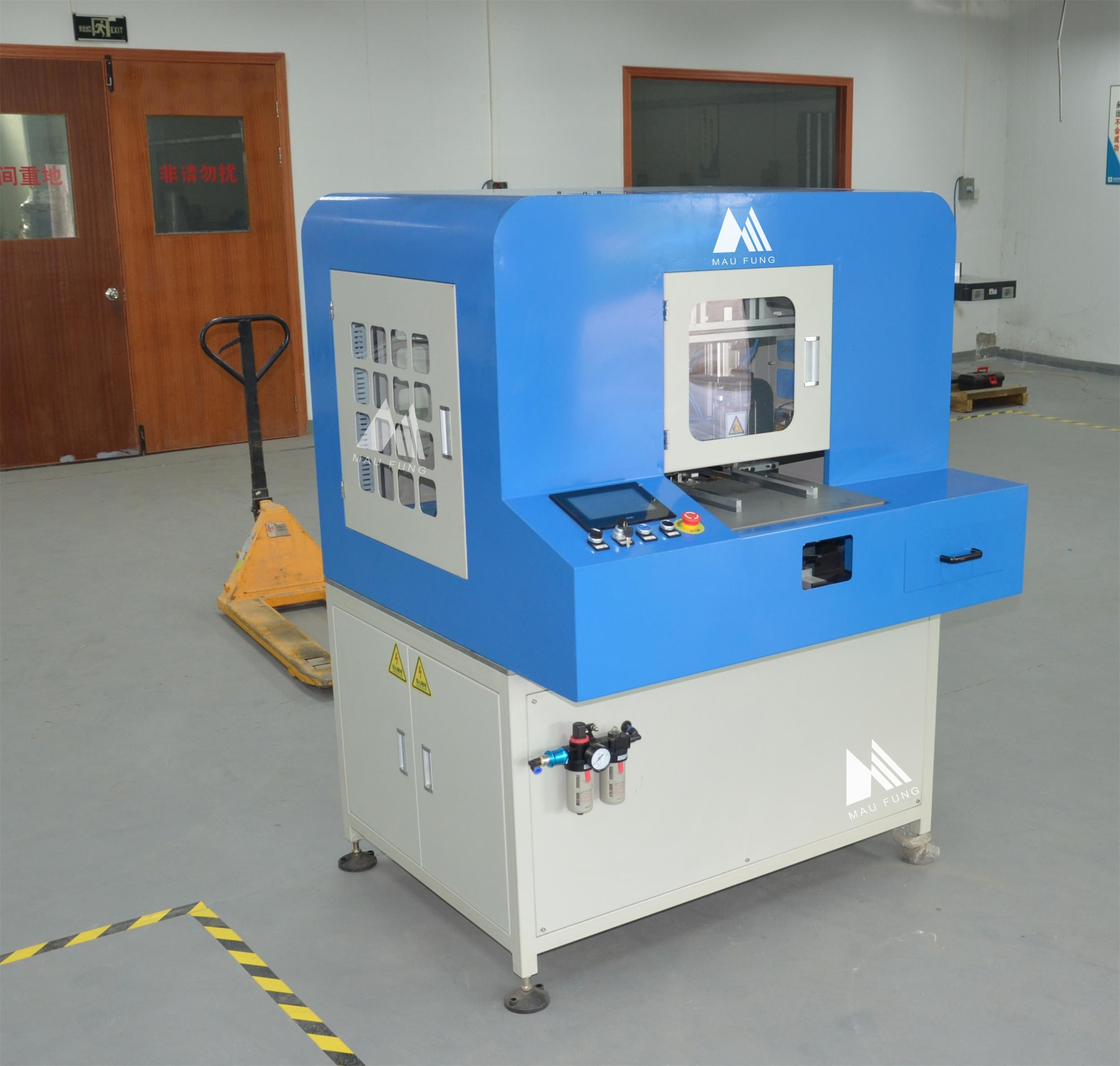 Maufung Semi Auto A6 Small Notebook Elastic Band Inserting Machine MF-SEM450