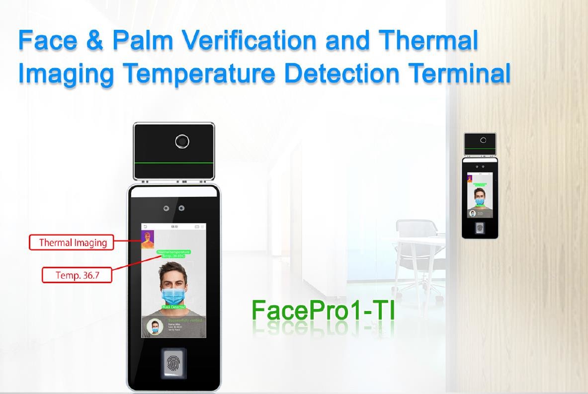5" Touch Screen AI Thermal Imaging Camera With 900mhz CPU