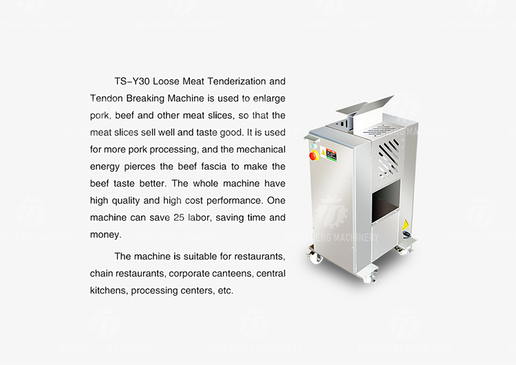 75KG Pork chop, steak, lamb chop, meat and rib machine Commercial meat and rib machine