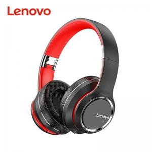 China 20H Lenovo Wireless Over Ear Headphones Hd200 Noise Cancelling Headset Foldable on sale