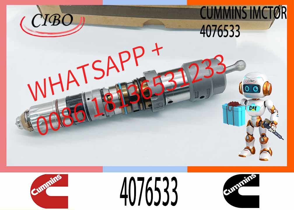 QSK23 Engine Spare Parts Common Rail Fuel Injector 4088431 4076533 4062090 4077076 4902827