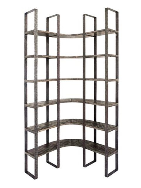 12ft W 84H Retail Gondola Units 15 Shelves Grocery Store Display Racks For Food Wine