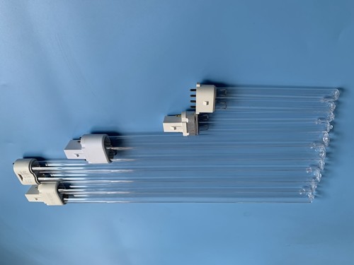 H Shape UVC Light Tubes 36w 185nm 254nm Virus Kill clean quartz lamp