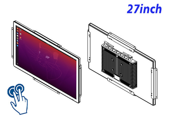 27-Inch Linux Touch Screen for Gaming Systems and Interactive Displays
