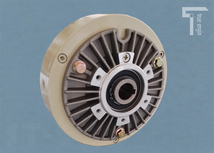 Cellular Type Industrial Magnetic Brakes 24V 1.8A 50NM Torque Magnetic Powder Brake