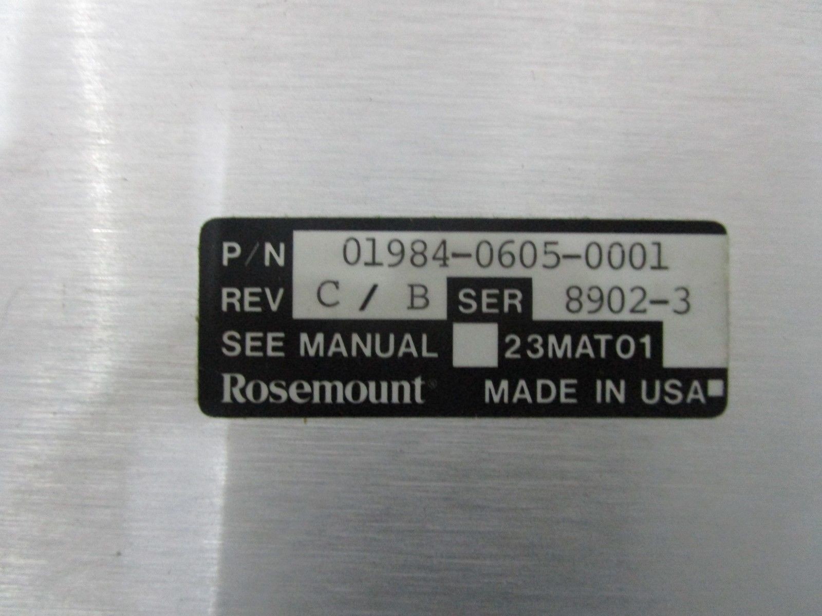 EMERSON 01984-0605-0001 DC POWER SUPPLY MODULE LED STATUS INDICATION