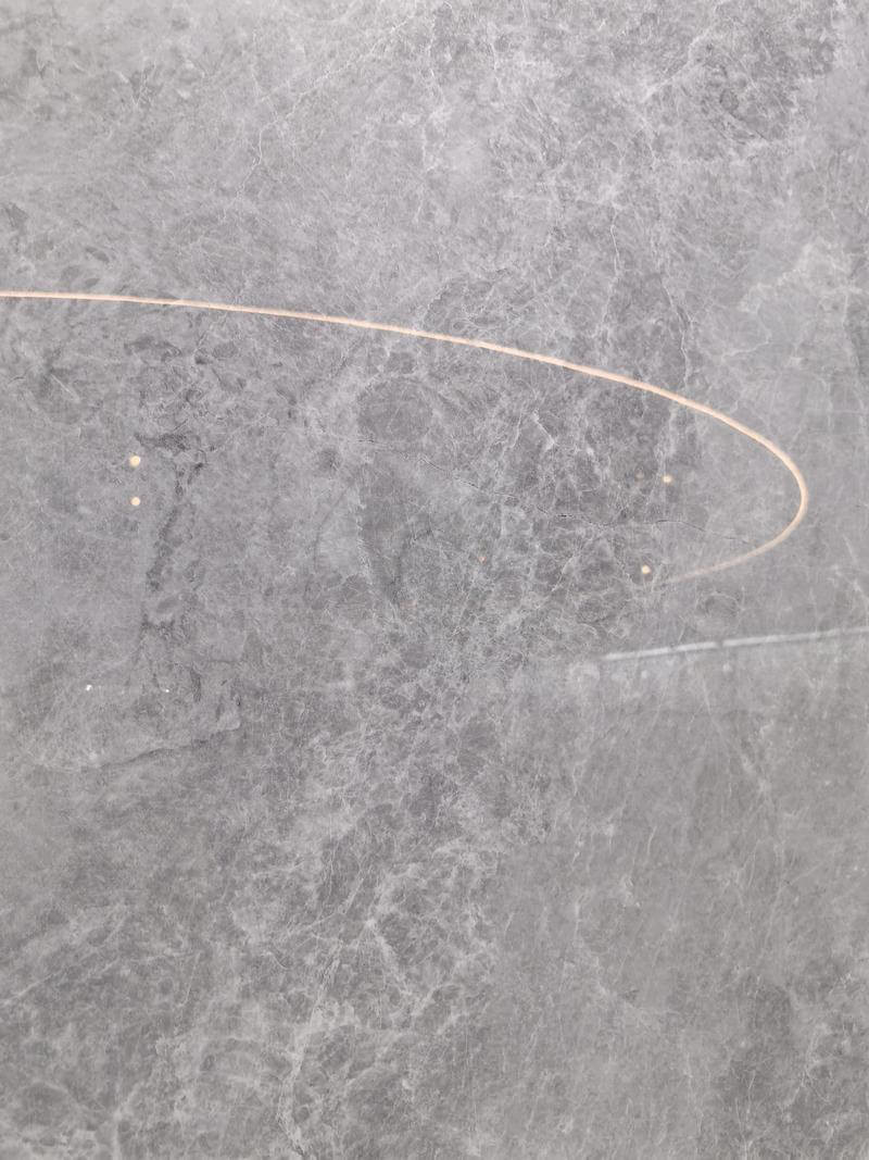 Modern Gray Marble Look Interior Wall Polished Glazed Porcelain Tile 1200x1200x9mm For Rebuilding