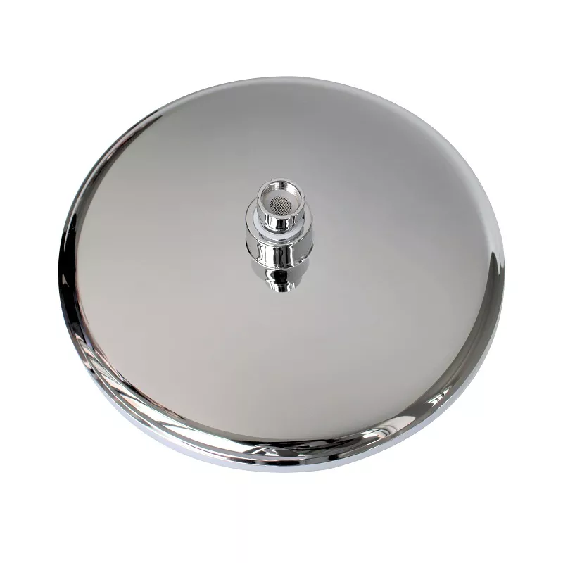 Spray Supercharged Round Shower Head Bathroom Water Heater Shower Nozzle