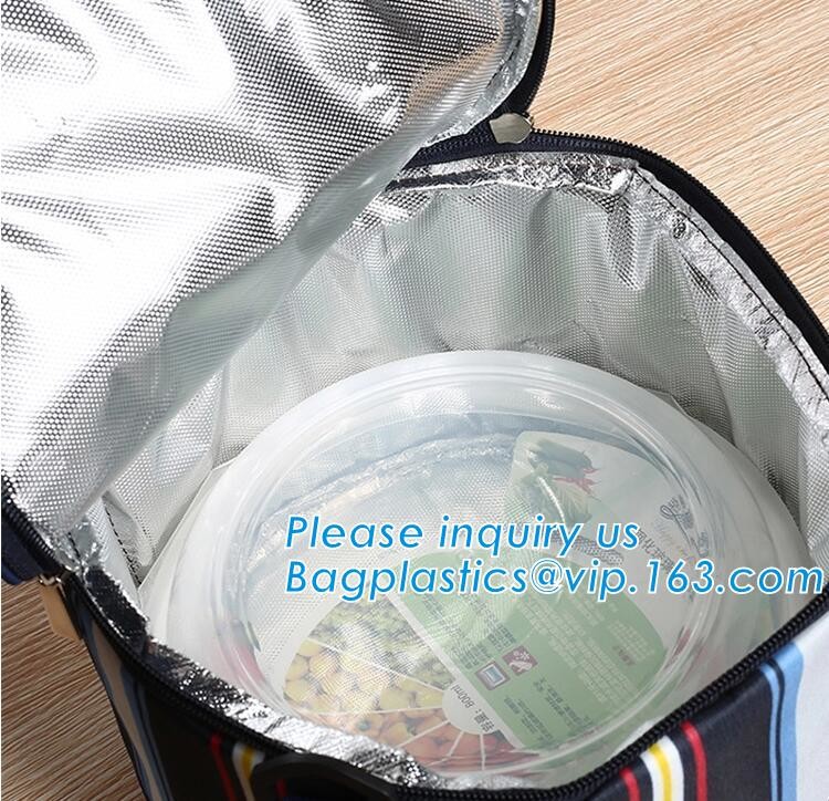 cooler bag waterproof oxford shoulder bag ice pack thermal picnic lunch box vehicle insulation bag for meal drinks pack
