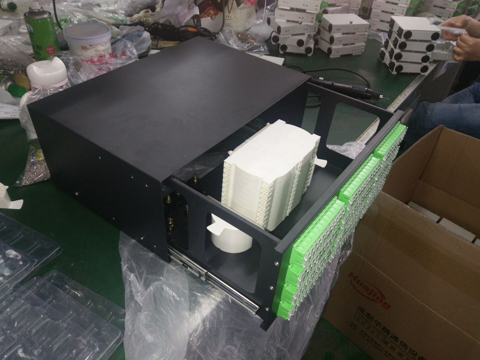 288 Cores SC Duplex ODF 4U Rack Mount Patch Panels