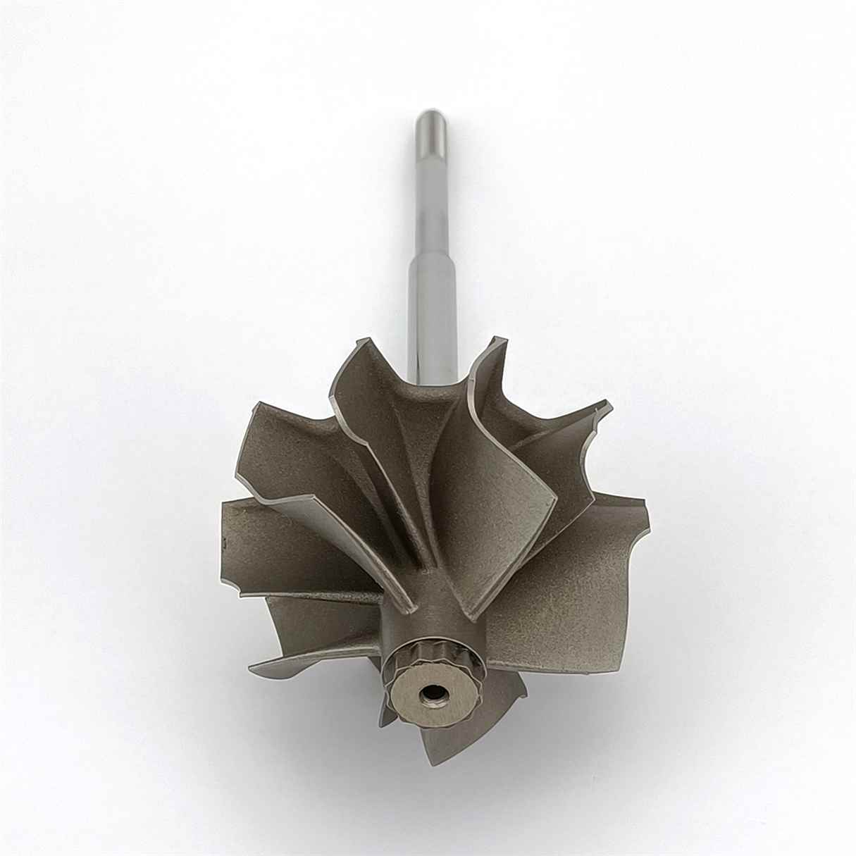 MS-TECH Turbo RHF5H Turbine Wheel Shaft RHF5B VZ60 Ind 53 Mm Exd 46.5mm Blades5+5 For Turbo Upgrades