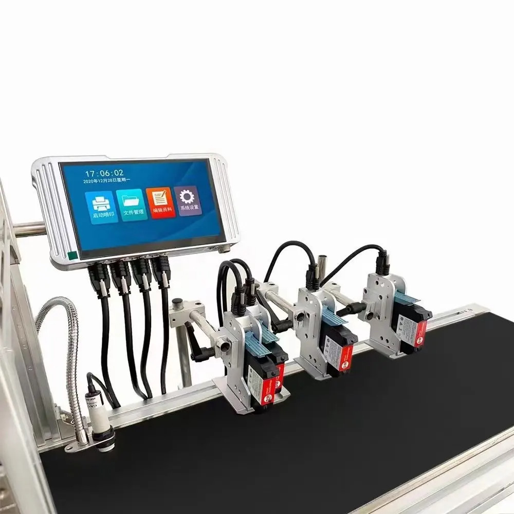 Automatic Batch Code Printing Machine 220V 50HZ Inkjet Date Coder Machine