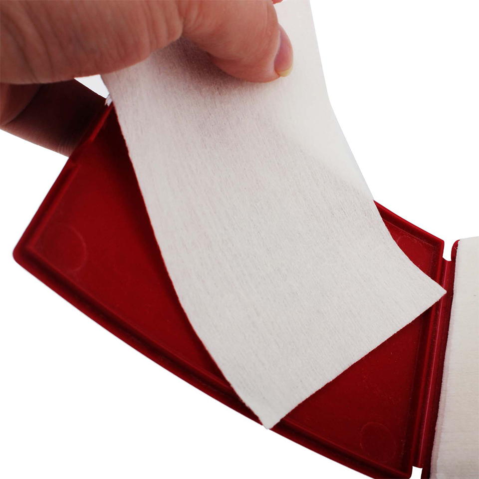 Compact Jewelry Accessories Tools 25pcs Jewelry Cleaning Wipes