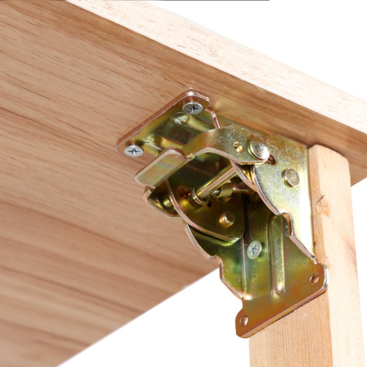 912g Heavy Duty 90 Degree Hinge Metal Folding Self-Locking Extension Table Bracket Strong