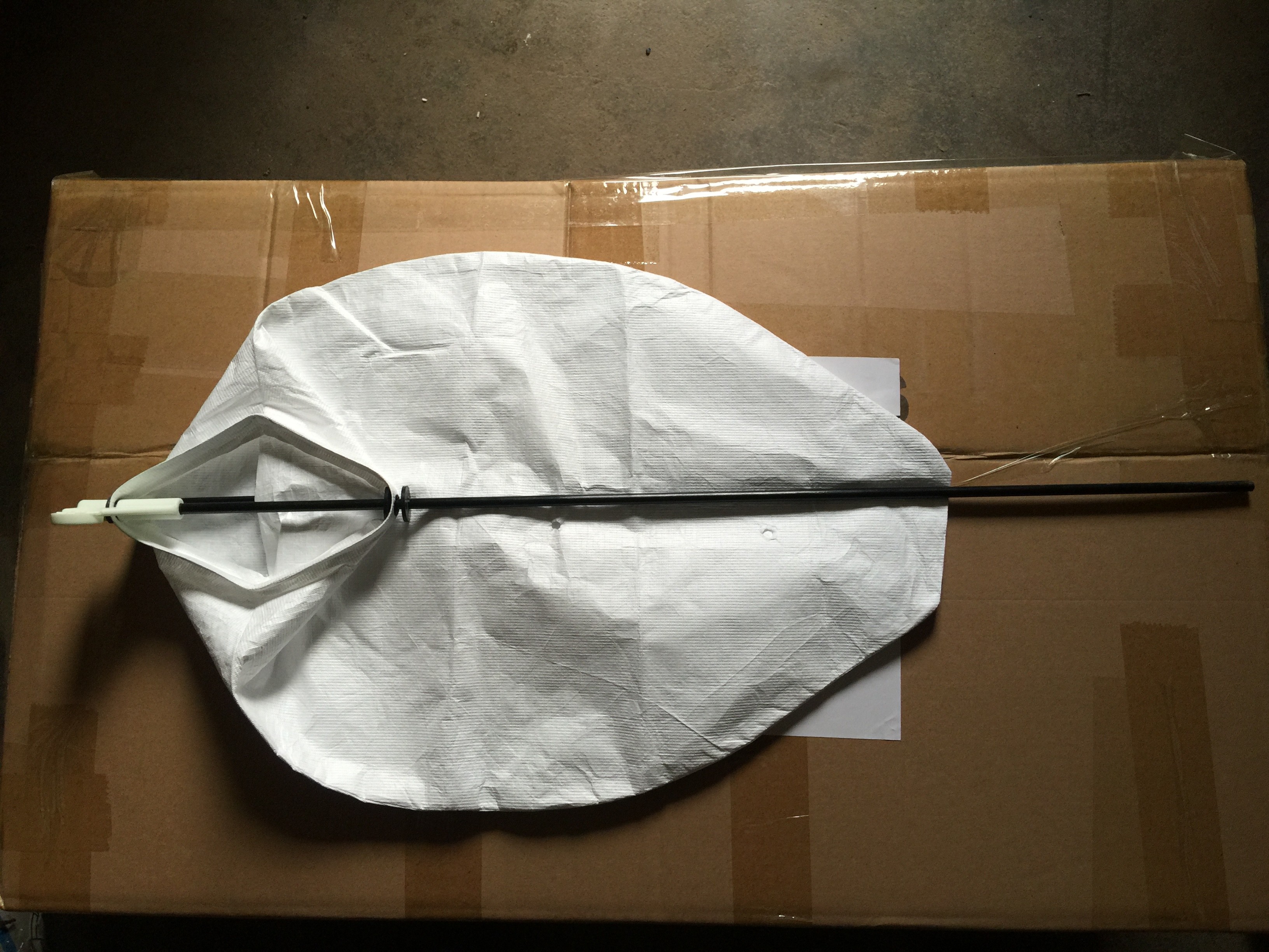White Hunting Goose Decoys Soft EVA Snow Goose Windsock Flapping Tyvek Body Set for hunting
