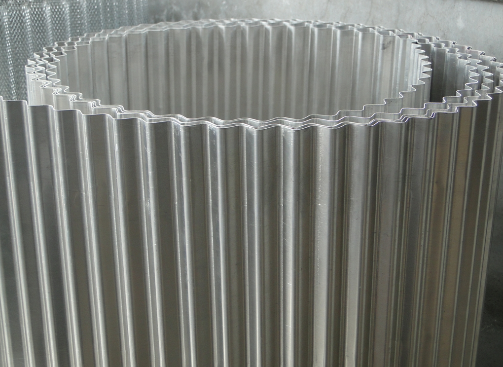 horizontal round wave making sheet