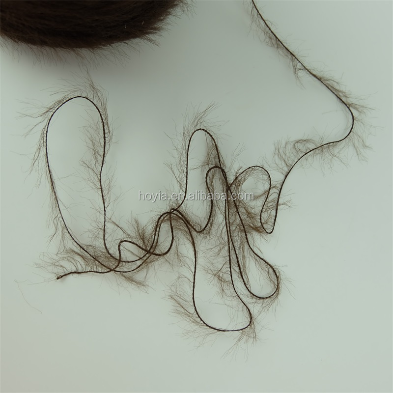 Knitting Long Hair Ping Pong Yarn Weaving Fur Fabric