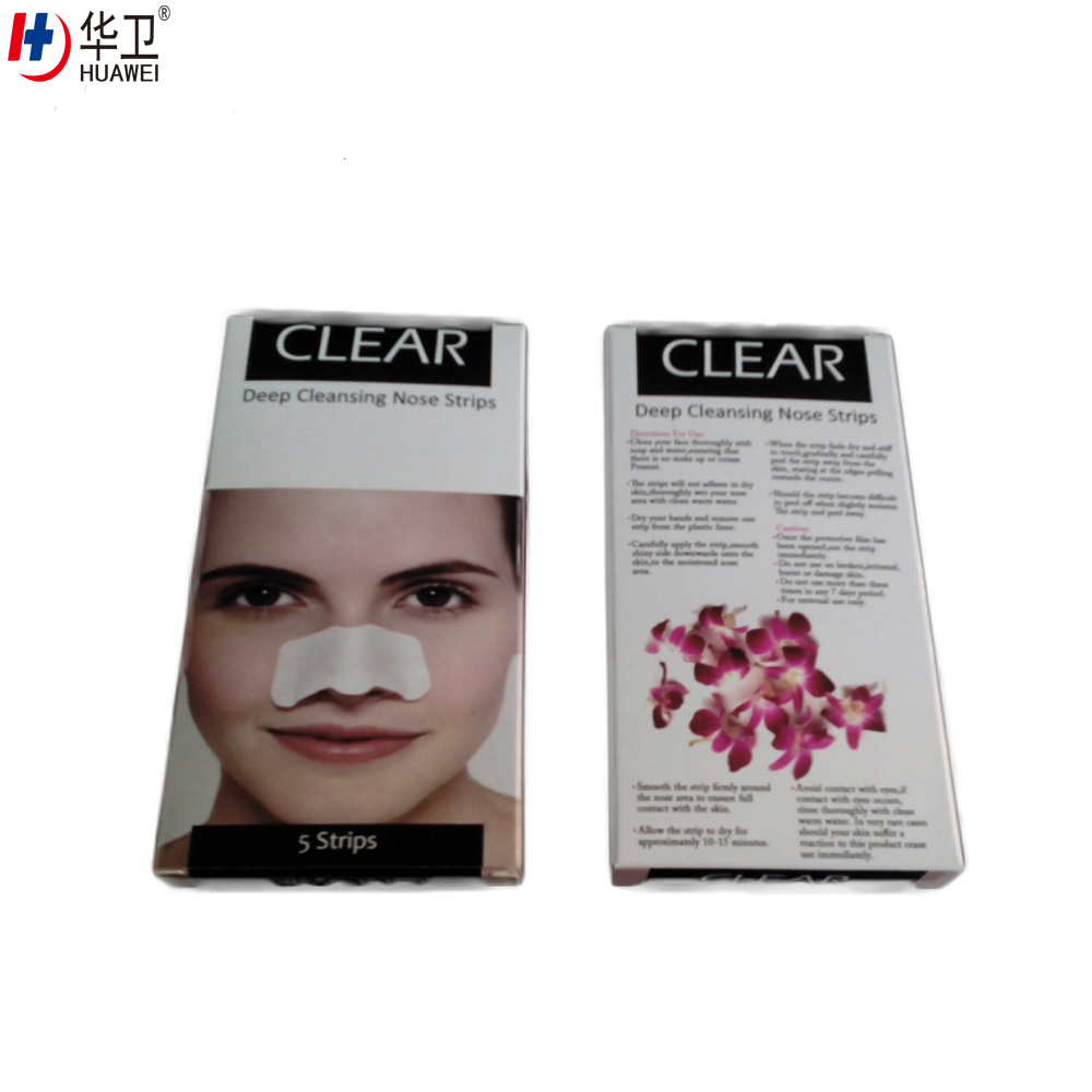 Face cleansing blackhead remover mask /blackhead remover nose strip/deep cleansing nose pore strips