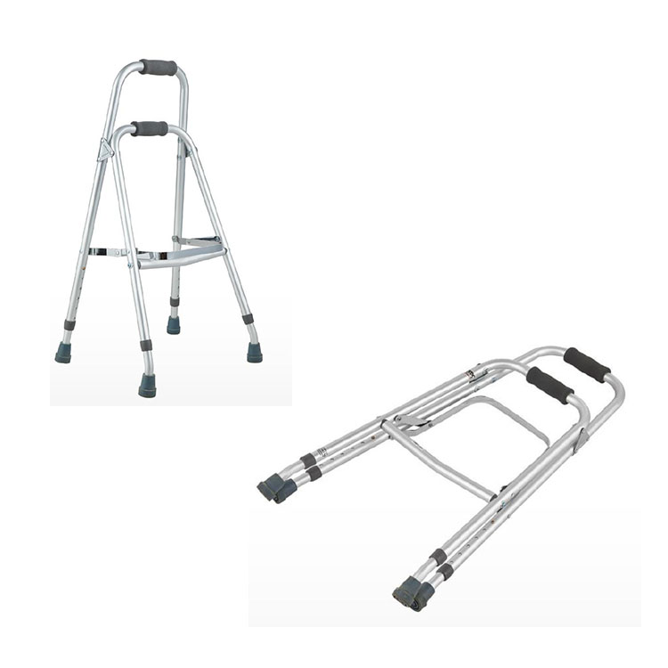 Adult Aluminum Folding Walker Aluminum Walking Assist Device
