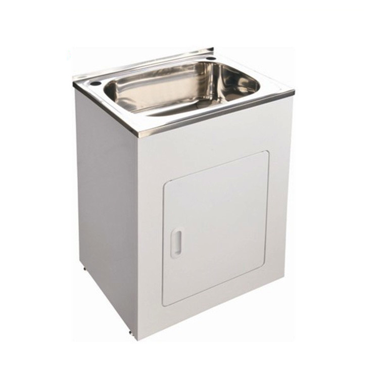 Australia 45L Laundry Room Sink Contemporary Style Top Mount Installation