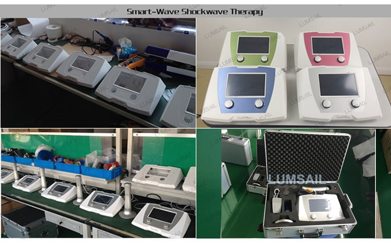 Medical ESWT Shockwave Therapy Machine Electromagnetic Shock Wave Pulse Physical Therapy Equipment