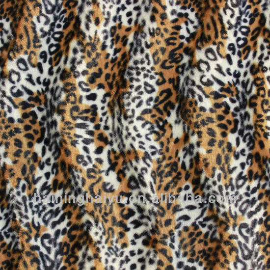 poly printed velvet(100% polyester velboa for stuffed animals)