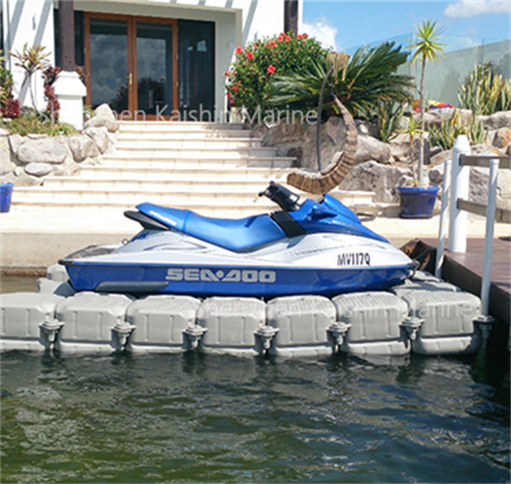 350kg/sqm HDPE Floating Dock Modular Design For Marine Use / Floating Cube