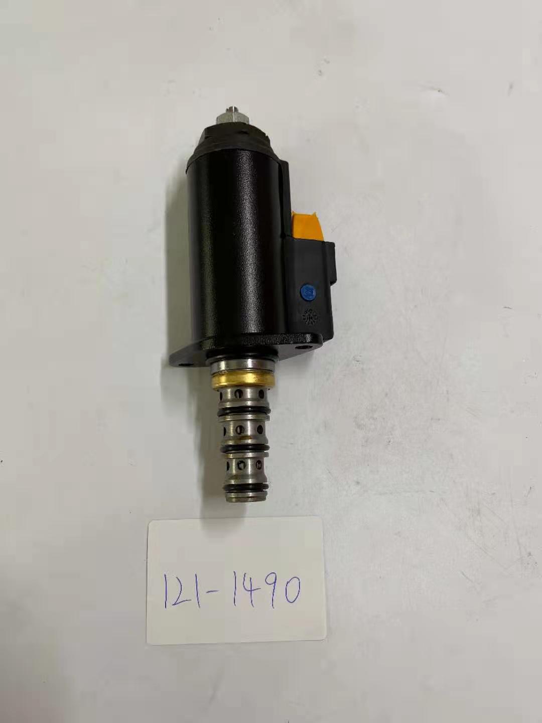 Construction Works Blue Dot Rotate Excavator E320B E320C Brake Solenoid Valve 121-1490