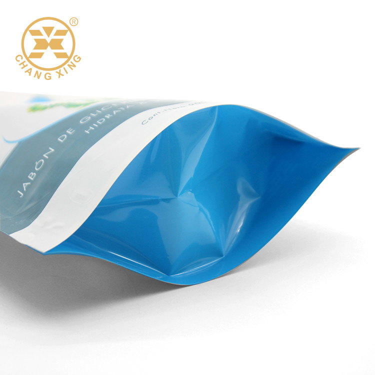 1kg 2kg Portable Detergent Packaging Pouch Plastic Liquor Pour Spouts