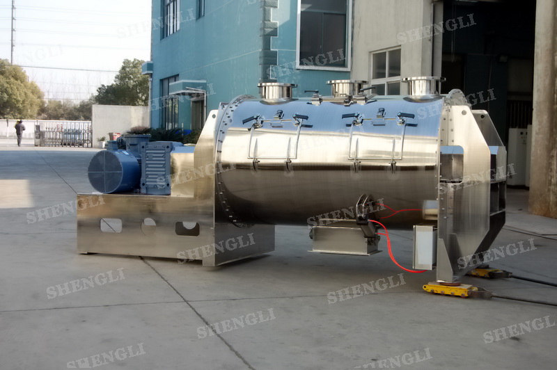 Horizontal Ploughshear Mixer For Animal Feed / Cement Plants / Fly Ash Plant