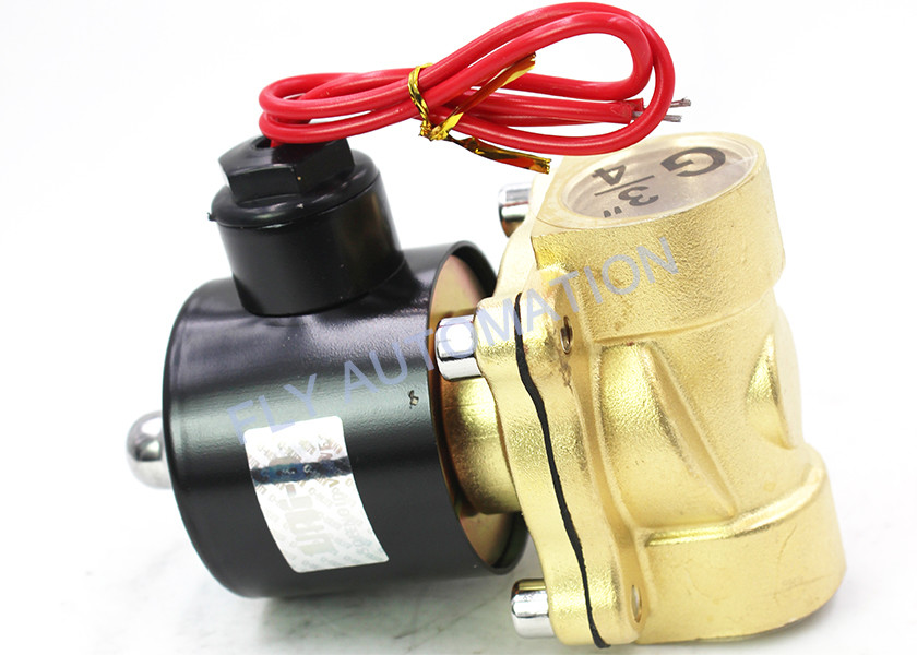 UW-20 3/4" Water Solenoid Valve 220v Low Pressure