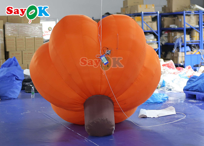 2m Oxford Fabric Custom Inflatable Flowers With LED Light