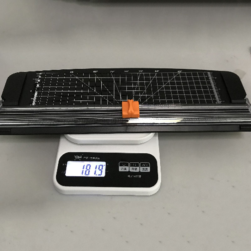 Straight Cut ABS Plastic Paper Cutter Manual Guillotine Cutter Paper Knife Trimmer