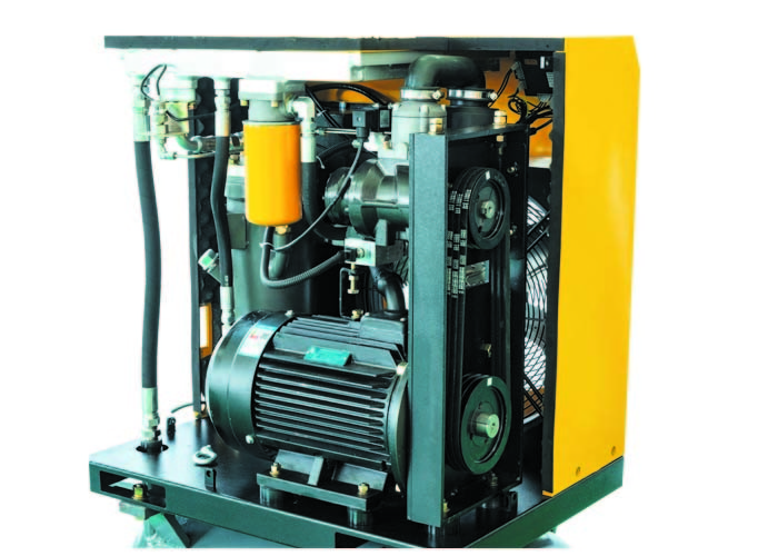 5.5hp Electric Single Phase Screw Compressor Compacted Structure