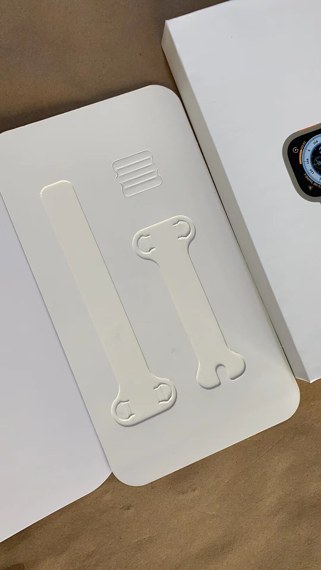Customized wholesale cover cardboard paper packing box for apple smart watch