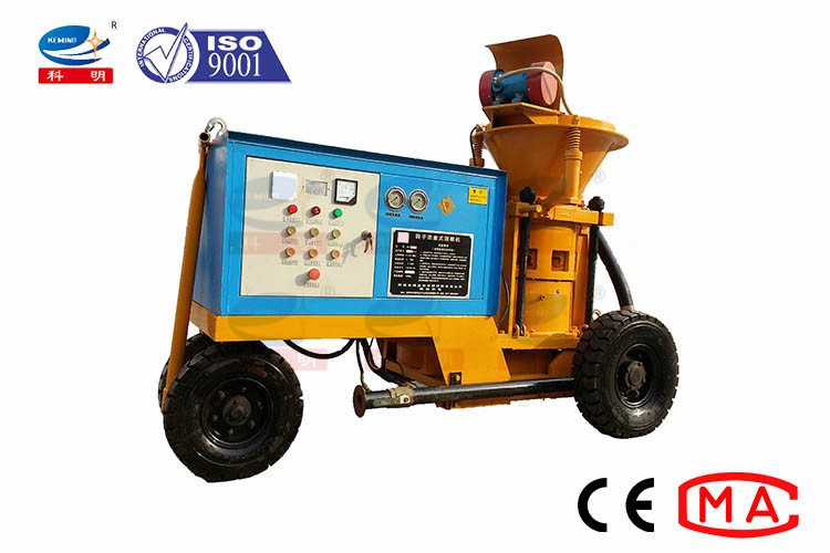 KHS Series Wet Concrete Shotcrete Machine Piston Type Anti - Stick Technology