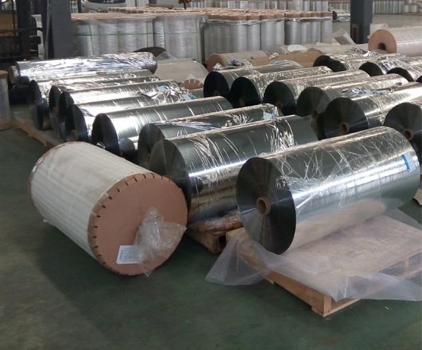 Vacuum Metallized BOPP Protective Film Roll For Flexible Packaging