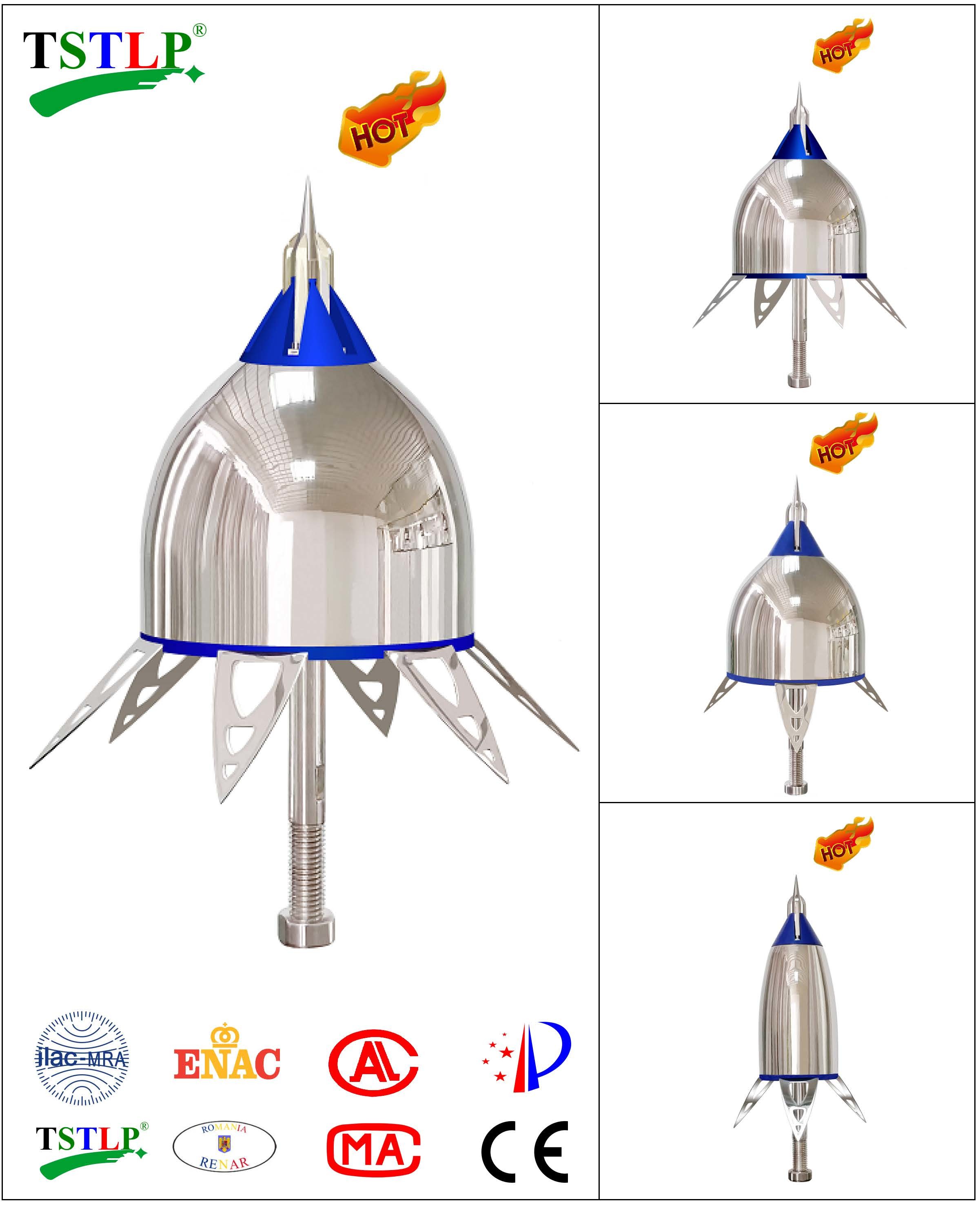 40 μs Triggering Time Controlled ESE Air Terminal For Lightning Protection
