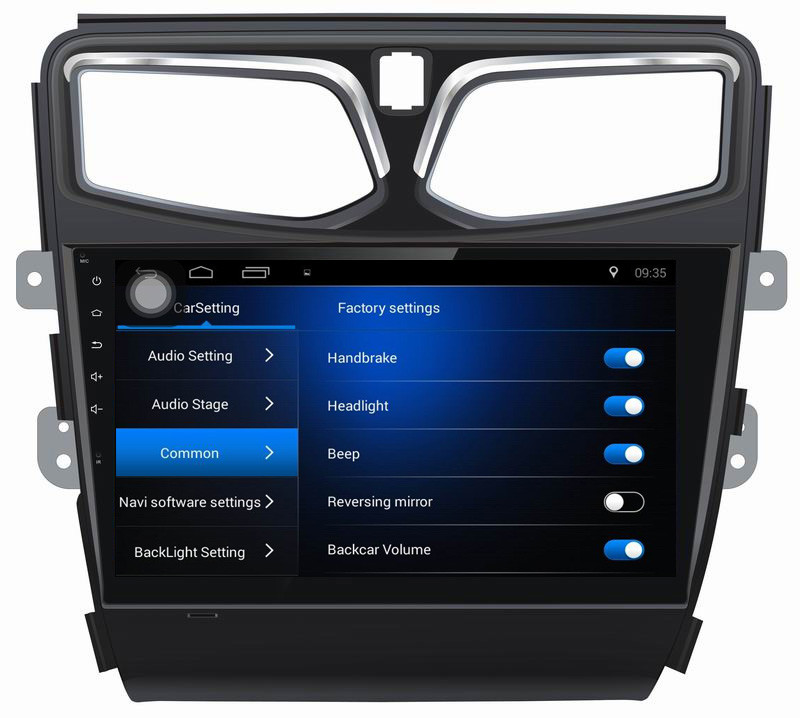 Ouchuangbo car radio heat unit android 8.1 system for Haima V70 2016 with gps navi multimedia USB WIFI reverse camera