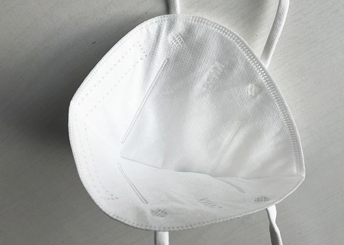 Eco Friendly KN95 Hygiene Face Mask Earloop 4 Ply Face Veil Breathable With Nose Clip
