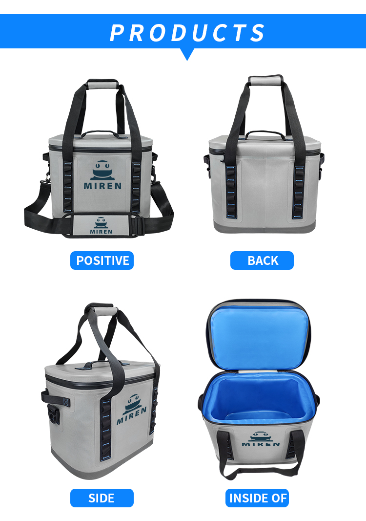 Portable 30 Can Cooler Bag Water Resistant For Beach Swimming OEM ODM