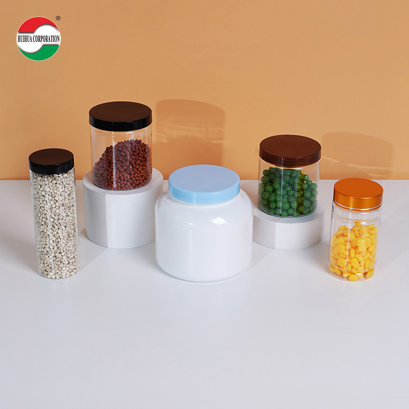 Guangzhou Factory PET bottle Plastic Jar PP Cans HDPE