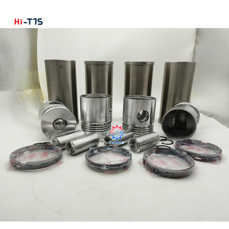 Shanghai 495A Tractor Piston Cylinder Liner Overhaul Kit Of Diesel Engine Parts