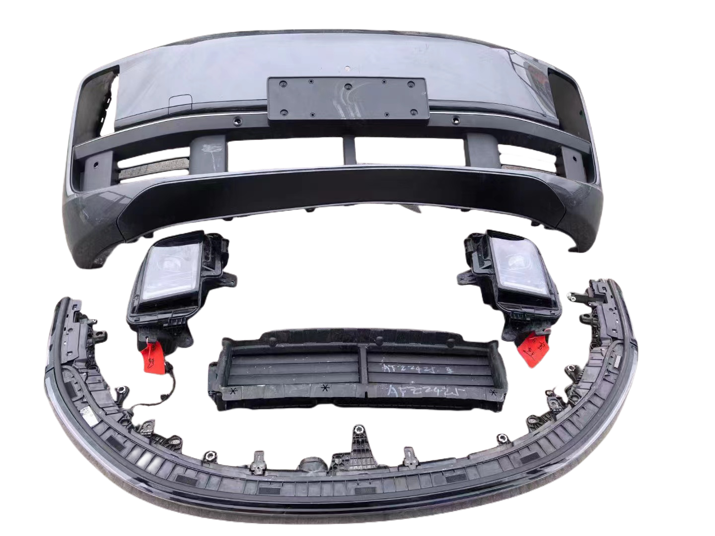 Leadingldeal LI L7 L8 L9 Plastic Front Lip Assembly Front Bar Assembly Front Mouth Assembly Bumper Guard Parts for Your
